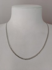 COLLANA ORO BIANCO 18 Karati