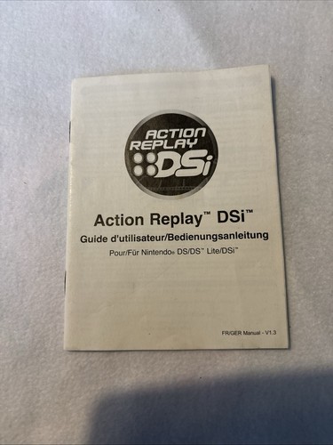 Action replay dsi manuale - dsi,