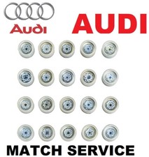 Audi Security Master Bloccaggio Blocco Ruota Dado Chiave Bullone Match Matching Service