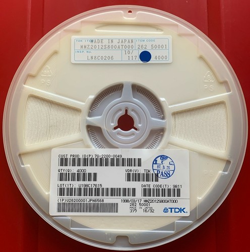 4000x mmz2012s800at000 tdk - mmz2012s800at000,