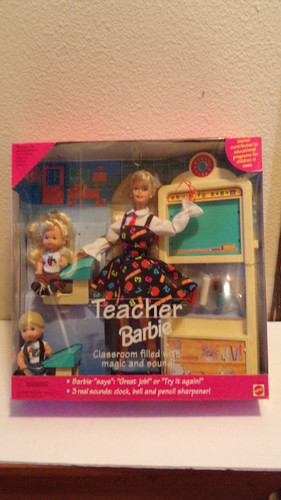 Barbie insegnante 1995 set