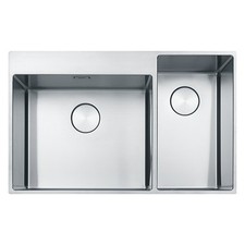 Franke Lavello 1 vasca e mezza (82x51cm) Bxx 220 50 27 BOX Inox Spazzolato 127
