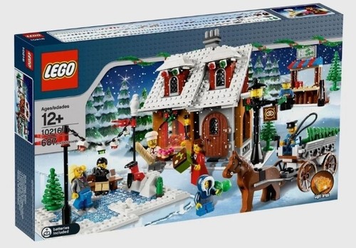 Lego winter village bakery - winter,