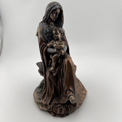 Statua madonna bambino maria - statua,
