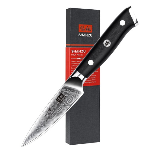 Shan coltello damasco - coltello,