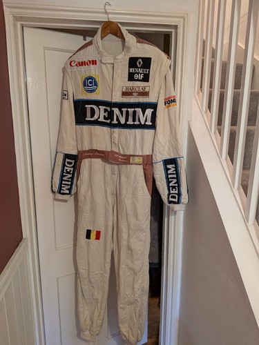Tuta thierry boutsen 1989 - tuta,