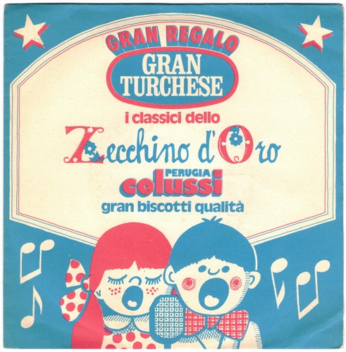 Disco giri zecchino oro - disco,