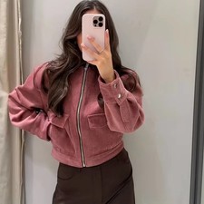 Giacca in velluto a coste ZARA