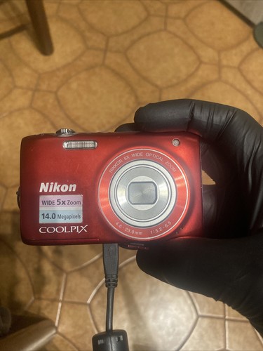 Nikon coolpix s3100 rossa - coolpix,