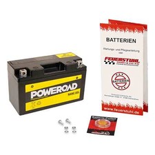 Batteria gel Yamaha YFZ 450, 2004-2014, senza manutenzione, pronta all'uso, incl. deposito 7,50