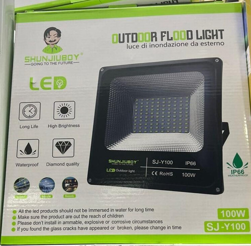 Faro faretto led slim - faro, 100w