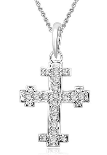 Collana con ciondolo - , croce