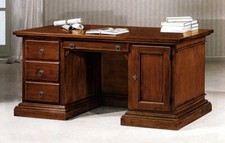 SCRIVANIA LEGNO MASSICCIO