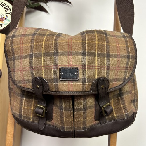 Borsa tracolla barbour tweed - a,