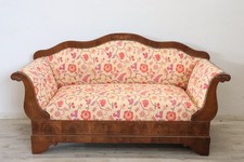 Divano antico carlo X secolo '800 in noce OTTIME CONDIZIONI