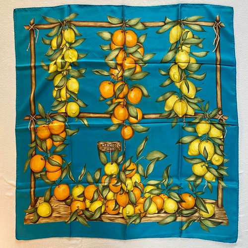 Foulard hermes oranges - foulard, et
