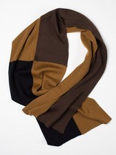 Yohji Yamamoto Pour Homme - A/W 1990 - patchwork cashmere and silk scarf