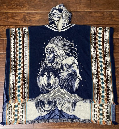 Poncho andes artesania - poncho, misto