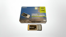 Linksys WPC300N Network Adapter – Scheda PCMCIA Wi-Fi per Notebook – Usato Nuovo