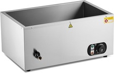 Wilprep 1500W Scaldavivande Commerciale a Vasca Singola Scaldavivande Elettrico