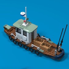 Una piccola barca da pesca