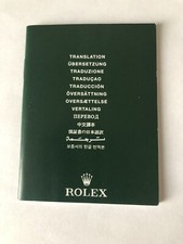 Libretto traduzione Rolex