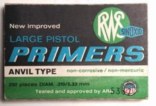 Scatola inneschi vintage RWS Large Pistol 5337