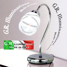 LUMETTO MODERNO CROMATO 1 LUCE