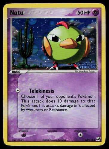 Carta pokemon forze invisibili - forze,