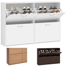 HOMCOM Scarpiera Moderna da 24