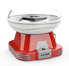 Macchina per Caramelle in Cotone, Macchina per Caramelle Rosso con Ventosa per Festa Bambini Vacanze