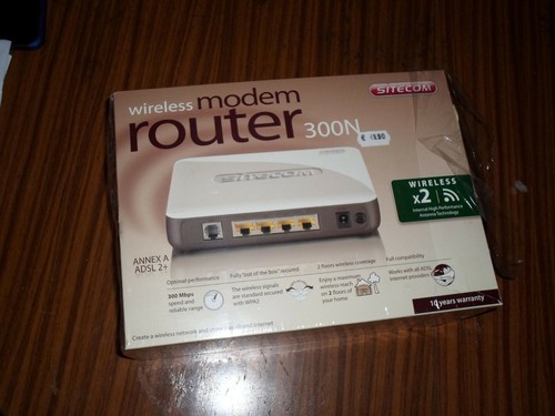 Sitecom modem router wireless - modem,