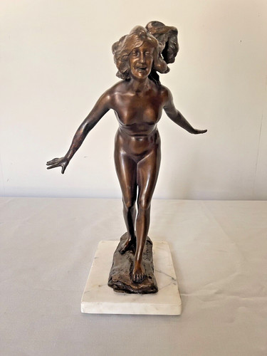 Statuetta donna nuda in - di,