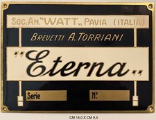 WATT PAVIA ETERNA PLACCA