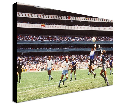 Maradona mano dios - mano, quadro