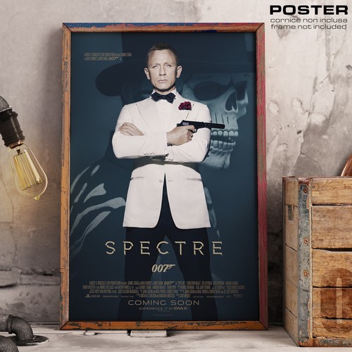 Poster locandina 007 spectre - 007,