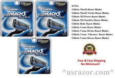 24 Cartucce Gillette Mach3