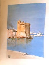 ALDO RISO.  LITOGRAFIA