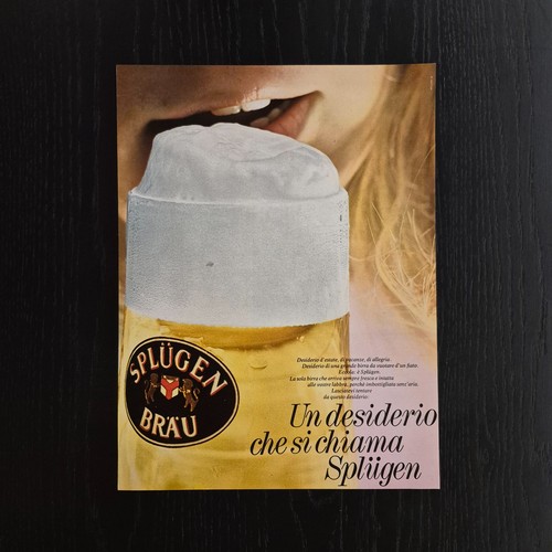 1969 birra splugen original - birra,
