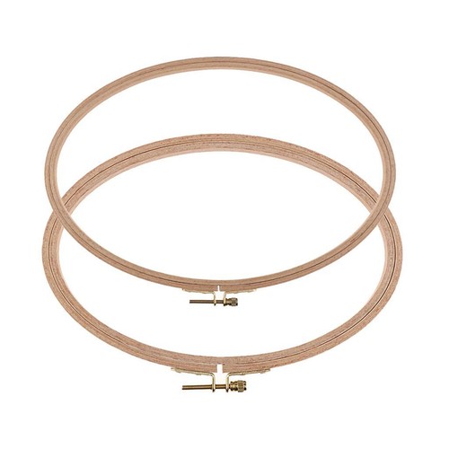 Forma ovale ricamo legno - forma,