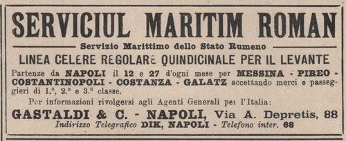 Pubblicita 1920 servizio - 1920,