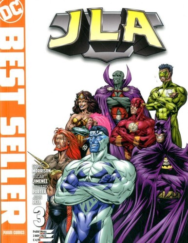 Fumetto best seller jla di - fumetto,
