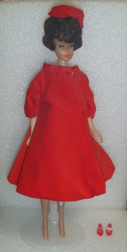 Barbie vintage 1961 bruna - barbie,