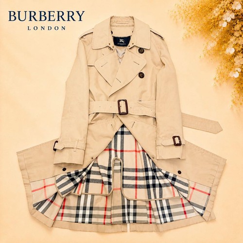 Burberry trench cappotto beige - burberry,