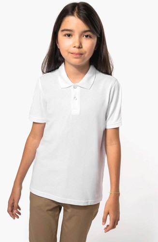 Polo piqué per bambini - piqué,