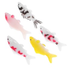  5 Pcs Pesciolini Giocattolo Finti Per Acquario Arredamento Del Pesce