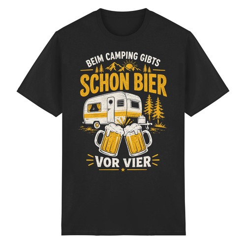 Shirt uomo campeggio birra - uomo,