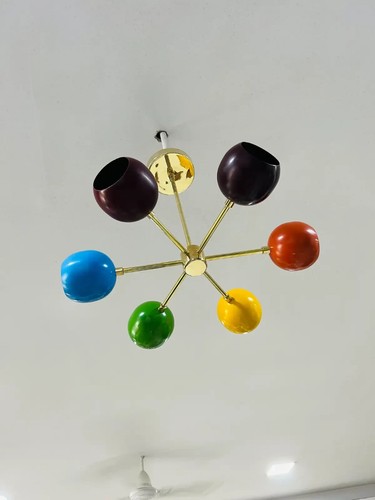 Lampadario sputnik multicolore - sputnik,