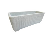 Vaso da giardino rettangolare