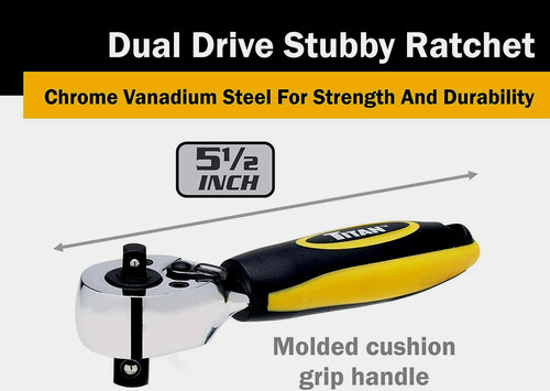 Titan 11050 stubby ratchet 4 - stubby,